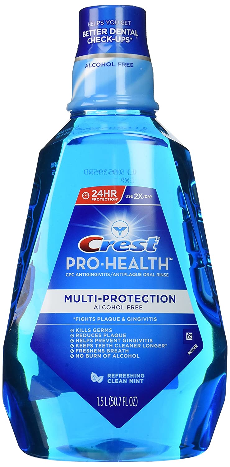 Mouthwash Crest® PRO-HEALTH® 1.5 Liter Clean Min .. .  .  